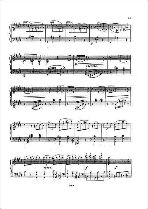 5 Valses Caprices-5首随想圆舞曲·第2集-钢琴谱