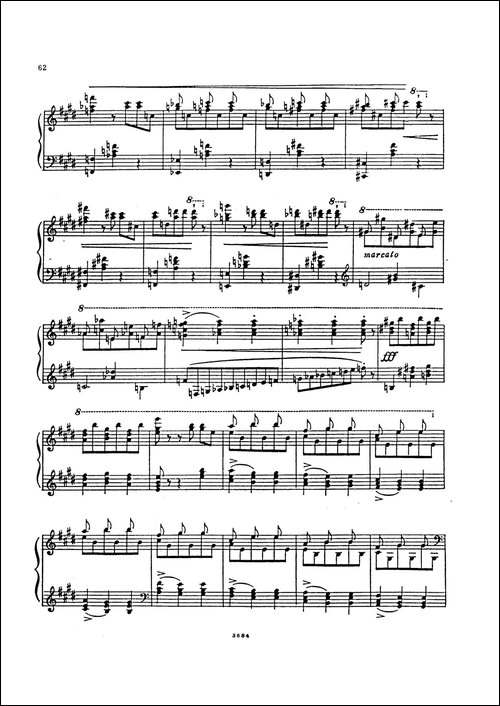 5 Valses Caprices-5首随想圆舞曲·第2集-钢琴谱