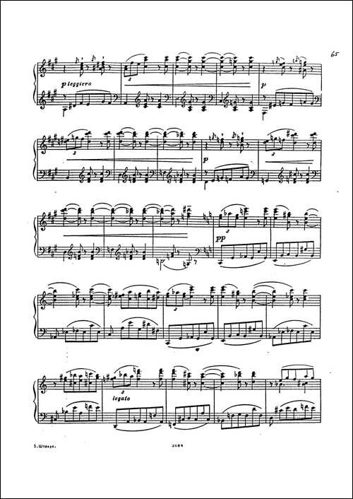 5 Valses Caprices-5首随想圆舞曲·第2集-钢琴谱