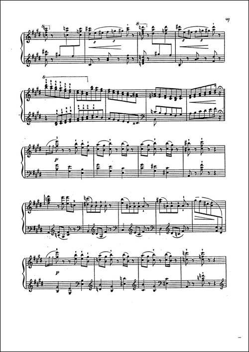 5 Valses Caprices-5首随想圆舞曲·第2集-钢琴谱