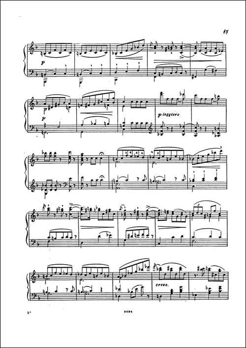 5 Valses Caprices-5首随想圆舞曲·第2集-钢琴谱