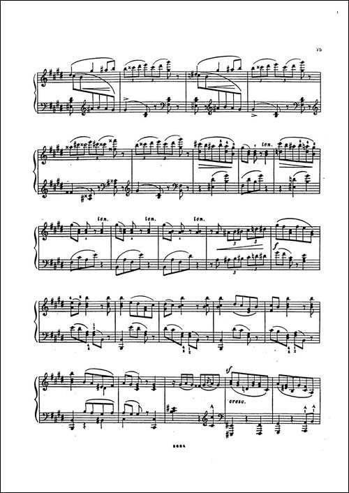 5 Valses Caprices-5首随想圆舞曲·第2集-钢琴谱