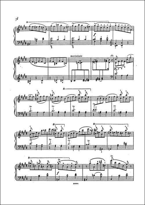5 Valses Caprices-5首随想圆舞曲·第2集-钢琴谱