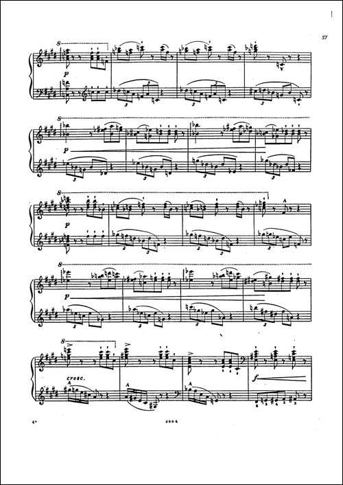 5 Valses Caprices-5首随想圆舞曲·第2集-钢琴谱