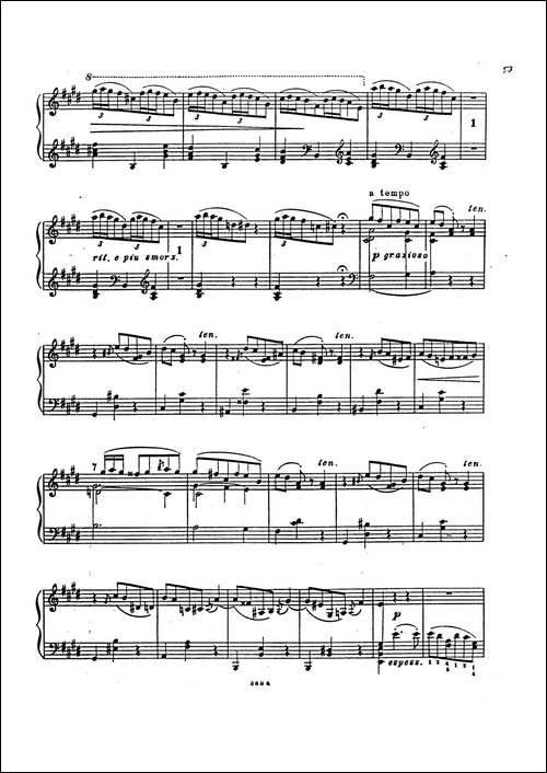 5 Valses Caprices-5首随想圆舞曲·第2集-钢琴谱