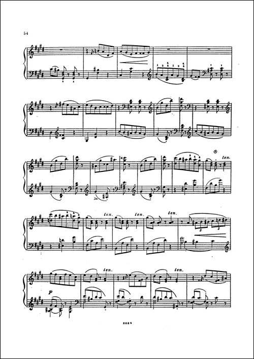 5 Valses Caprices-5首随想圆舞曲·第2集-钢琴谱