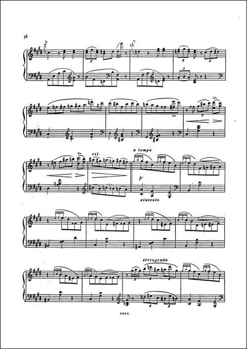 5 Valses Caprices-5首随想圆舞曲·第2集-钢琴谱