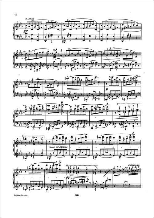 5 Valses Caprices-5首随想圆舞曲·第1集-钢琴谱