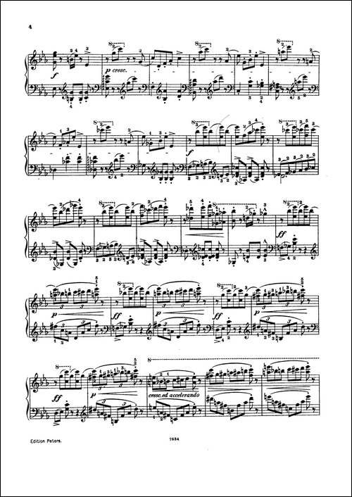 5 Valses Caprices-5首随想圆舞曲·第1集-钢琴谱