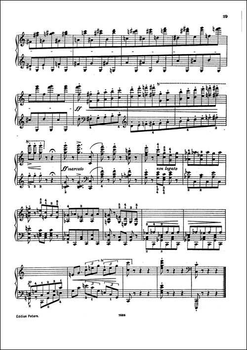 5 Valses Caprices-5首随想圆舞曲·第1集-钢琴谱