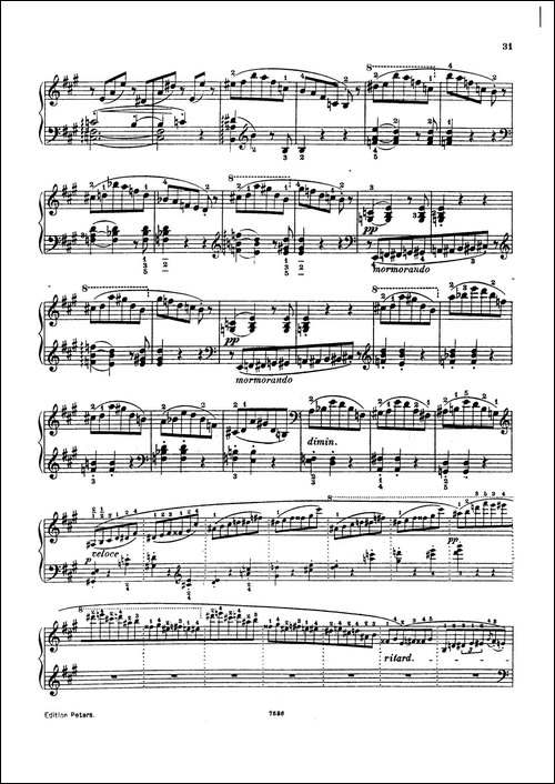 5 Valses Caprices-5首随想圆舞曲·第1集-钢琴谱