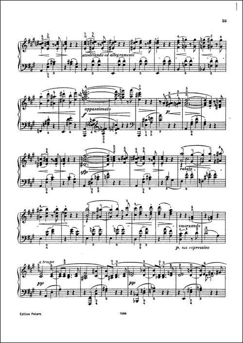 5 Valses Caprices-5首随想圆舞曲·第1集-钢琴谱