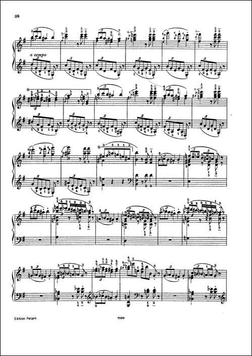5 Valses Caprices-5首随想圆舞曲·第1集-钢琴谱
