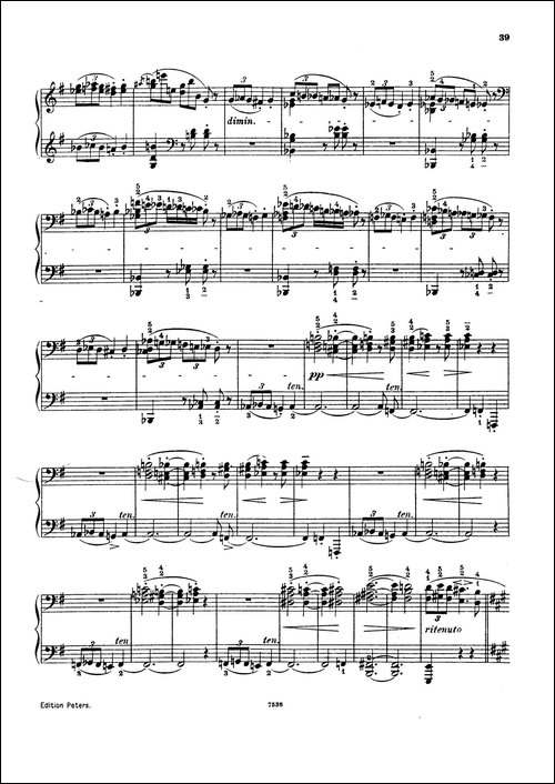 5 Valses Caprices-5首随想圆舞曲·第1集-钢琴谱