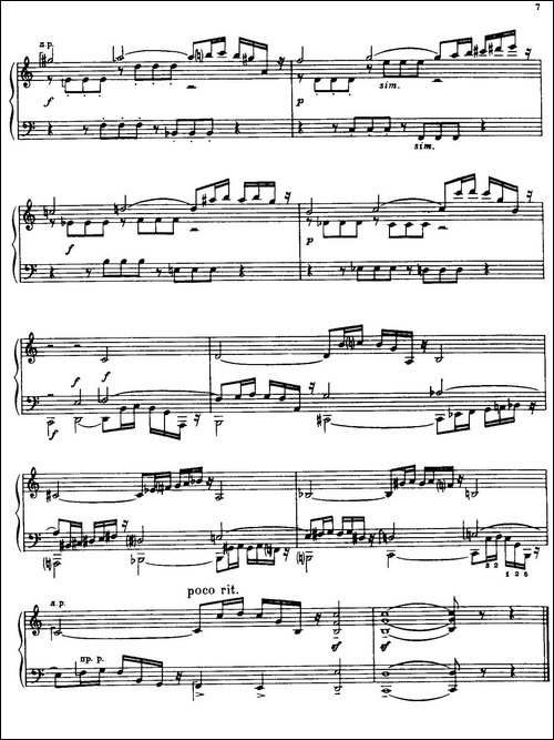 24 Preludes and Fugues Part.1 Op.45-24首前奏曲与赋格·第一部分·1-钢琴谱