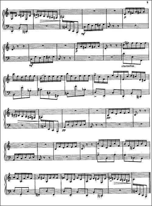 24 Preludes and Fugues Part.1 Op.45-24首前奏曲与赋格·第一部分·2-钢琴谱