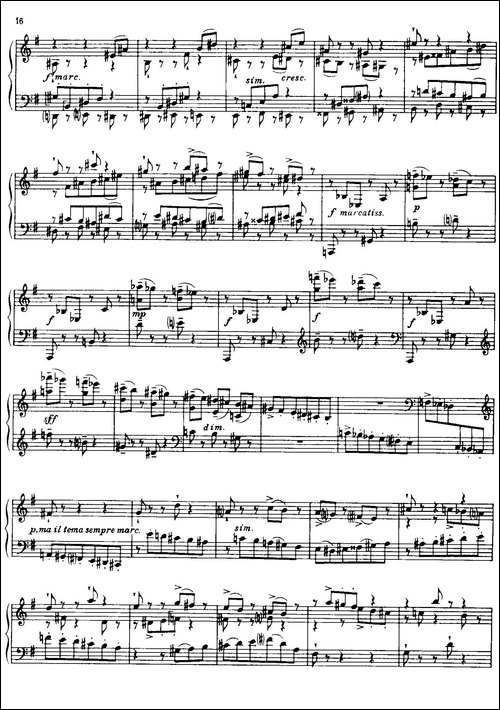 24 Preludes and Fugues Part.1 Op.45-24首前奏曲与赋格·第一部分·3-钢琴谱