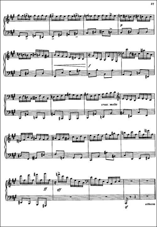 24 Preludes and Fugues Part.1 Op.45-24首前奏曲与赋格·第一部分·7-钢琴谱