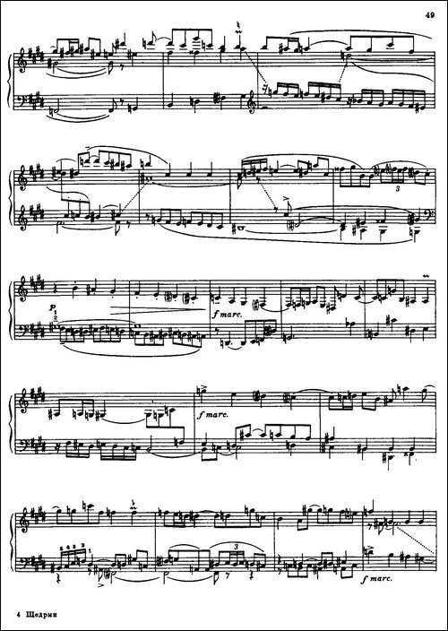 24 Preludes and Fugues Part.1 Op.45-24首前奏曲与赋格·第一部分·9-钢琴谱