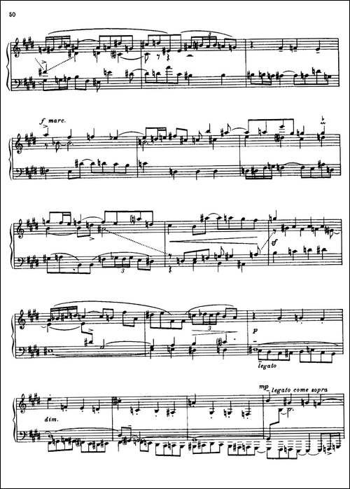 24 Preludes and Fugues Part.1 Op.45-24首前奏曲与赋格·第一部分·9-钢琴谱