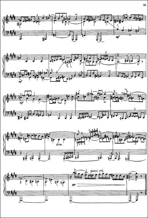 24 Preludes and Fugues Part.1 Op.45-24首前奏曲与赋格·第一部分·9-钢琴谱