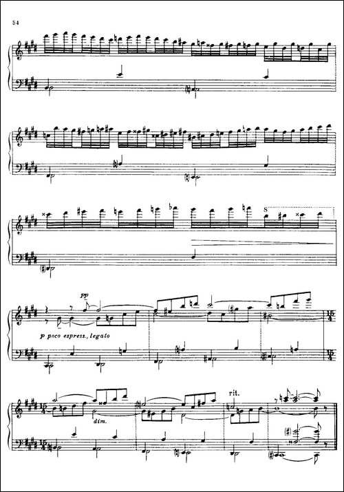 24 Preludes and Fugues Part.1 Op.45-24首前奏曲与赋格·第一部分·10-钢琴谱