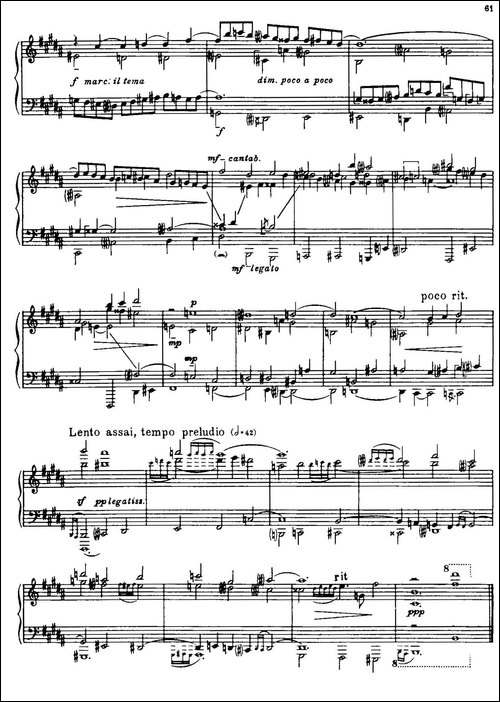 24 Preludes and Fugues Part.1 Op.45-24首前奏曲与赋格·第一部分·11-钢琴谱
