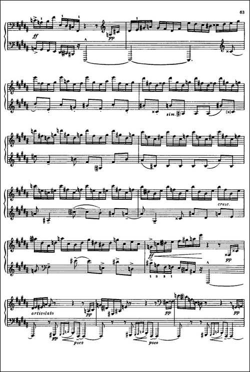 24 Preludes and Fugues Part.1 Op.45-24首前奏曲与赋格·第一部分·12-钢琴谱