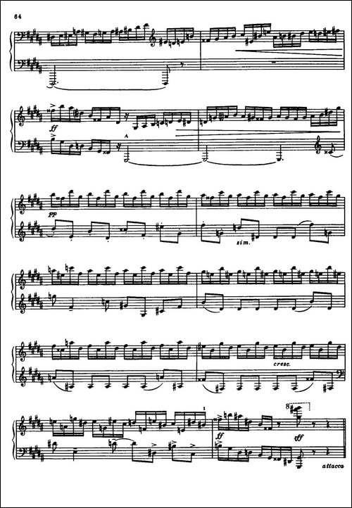 24 Preludes and Fugues Part.1 Op.45-24首前奏曲与赋格·第一部分·12-钢琴谱