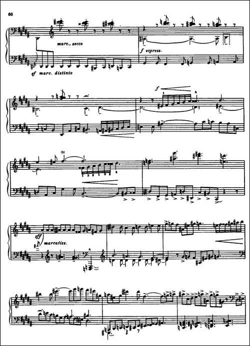 24 Preludes and Fugues Part.1 Op.45-24首前奏曲与赋格·第一部分·12-钢琴谱