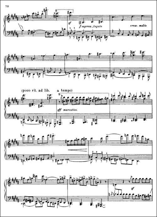 24 Preludes and Fugues Part.1 Op.45-24首前奏曲与赋格·第一部分·12-钢琴谱