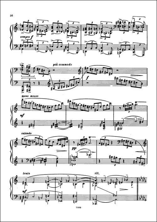 升f小调第一钢琴协奏曲 Op.1-双钢琴版-钢琴谱