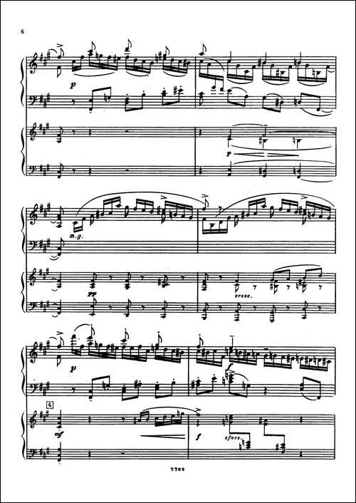 升f小调第一钢琴协奏曲 Op.1-双钢琴版-钢琴谱