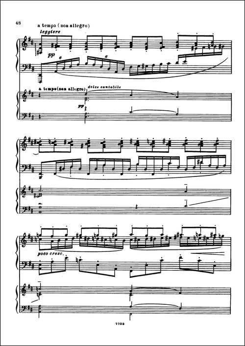 升f小调第一钢琴协奏曲 Op.1-双钢琴版-钢琴谱