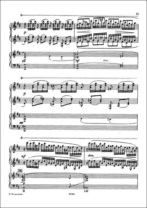 升f小调第一钢琴协奏曲 Op.1-双钢琴版-钢琴谱