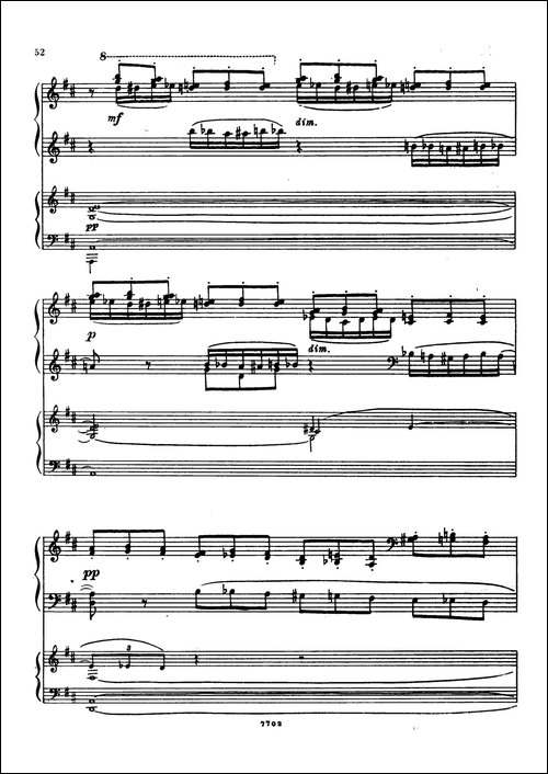 升f小调第一钢琴协奏曲 Op.1-双钢琴版-钢琴谱