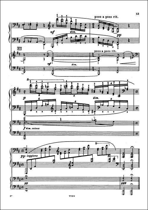 升f小调第一钢琴协奏曲 Op.1-双钢琴版-钢琴谱