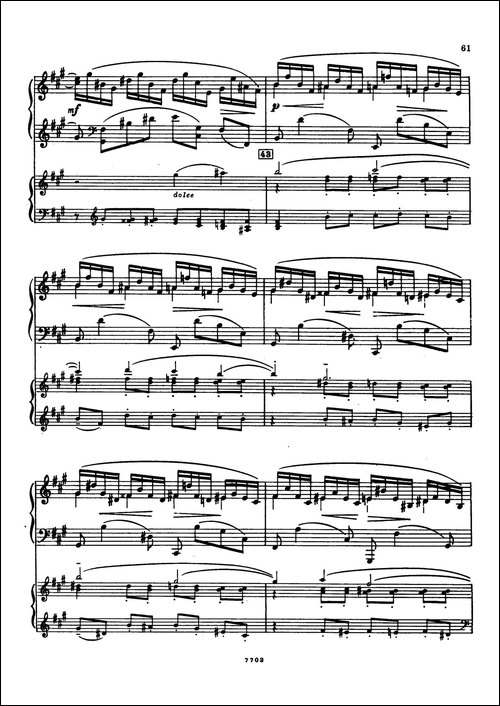 升f小调第一钢琴协奏曲 Op.1-双钢琴版-钢琴谱