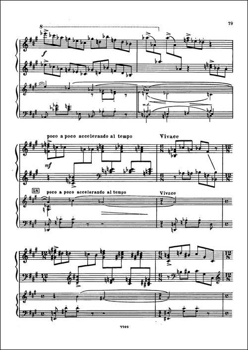 升f小调第一钢琴协奏曲 Op.1-双钢琴版-钢琴谱