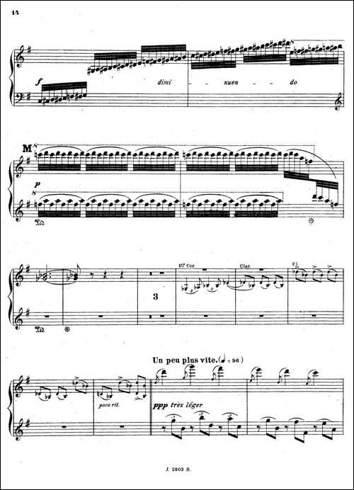 Symphony on a French Mountain Air Op.25-法国山歌交响曲·钢琴独奏·Ⅰ-钢琴谱