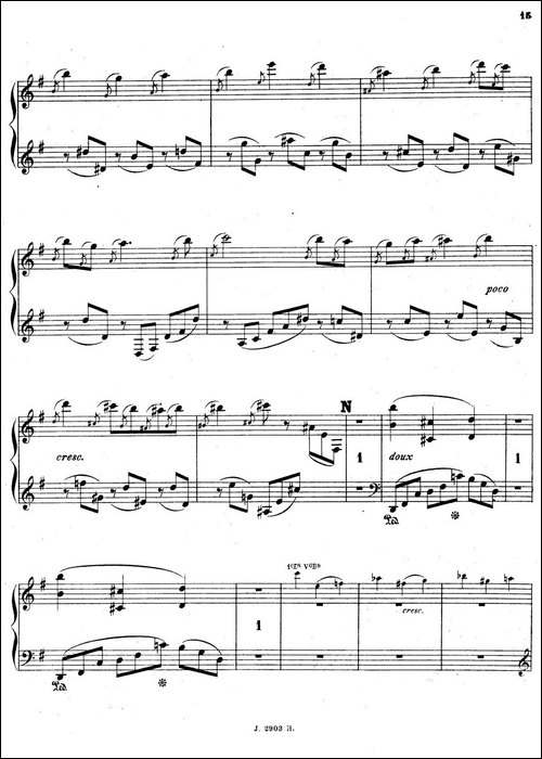 Symphony on a French Mountain Air Op.25-法国山歌交响曲·钢琴独奏·Ⅰ-钢琴谱