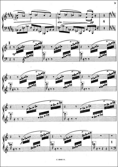 Symphony on a French Mountain Air Op.25-法国山歌交响曲·钢琴独奏·Ⅰ-钢琴谱