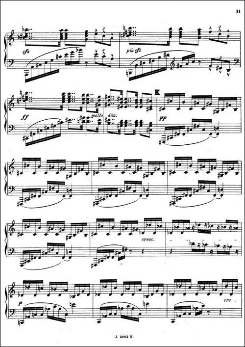 Symphony on a French Mountain Air Op.25-法国山歌交响曲·钢琴独奏·Ⅰ-钢琴谱