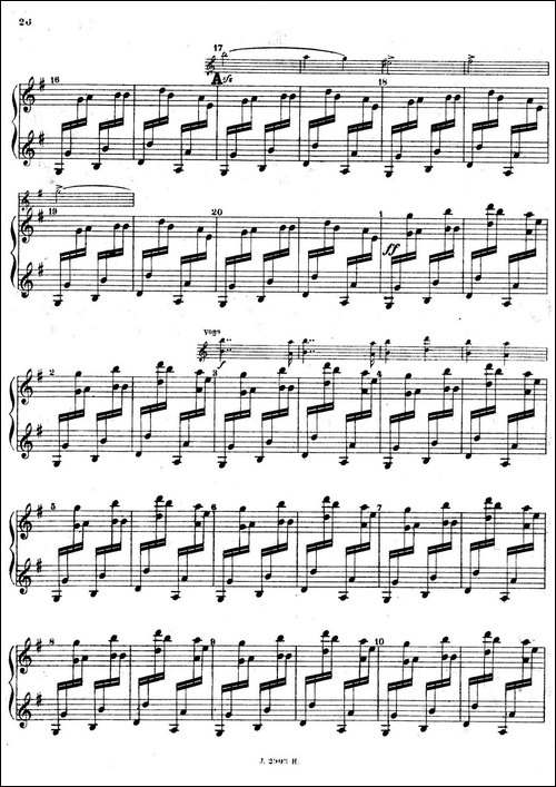 Symphony on a French Mountain Air Op.25-法国山歌交响曲·钢琴独奏·Ⅲ-钢琴谱