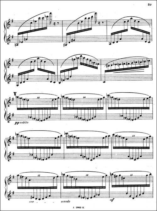 Symphony on a French Mountain Air Op.25-法国山歌交响曲·钢琴独奏·Ⅲ-钢琴谱
