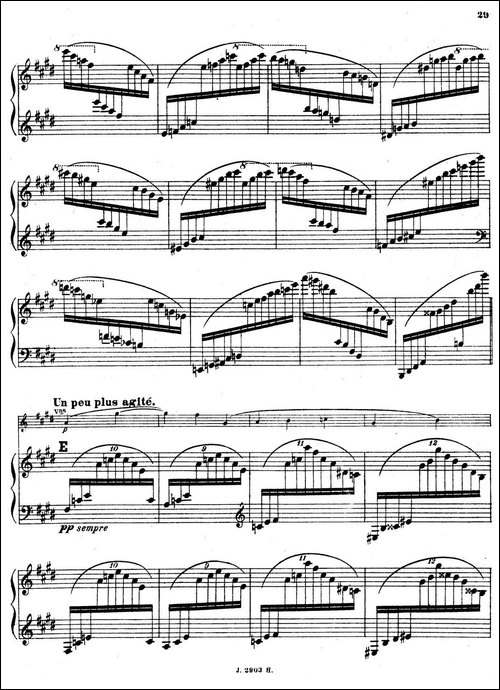 Symphony on a French Mountain Air Op.25-法国山歌交响曲·钢琴独奏·Ⅲ-钢琴谱
