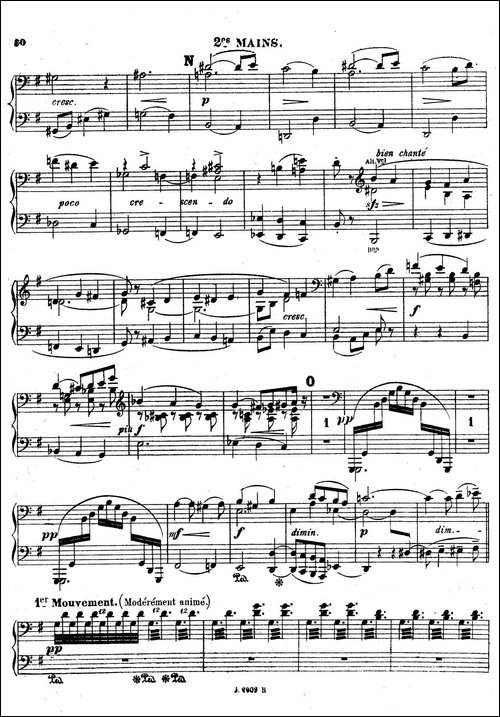 Symphony on a French Mountain Air Op.25-法国山歌交响曲·双钢琴·Ⅰ-钢琴谱
