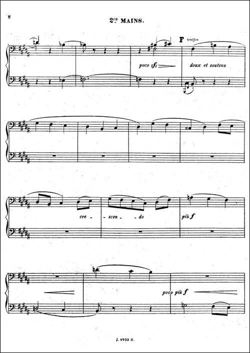 Symphony on a French Mountain Air Op.25-法国山歌交响曲·双钢琴·Ⅰ-钢琴谱