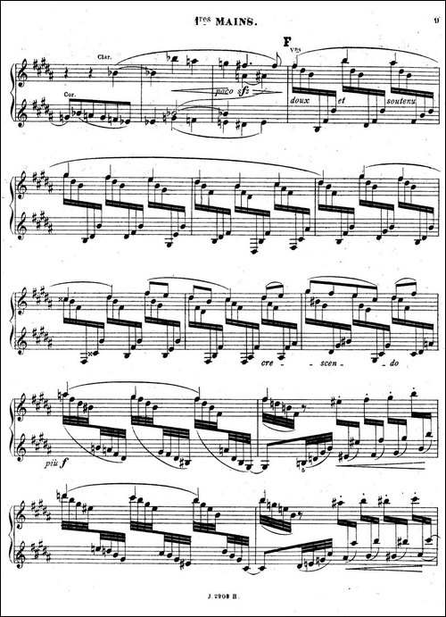 Symphony on a French Mountain Air Op.25-法国山歌交响曲·双钢琴·Ⅰ-钢琴谱