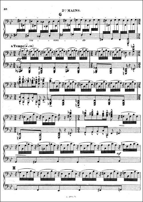Symphony on a French Mountain Air Op.25-法国山歌交响曲·双钢琴·Ⅱ-钢琴谱